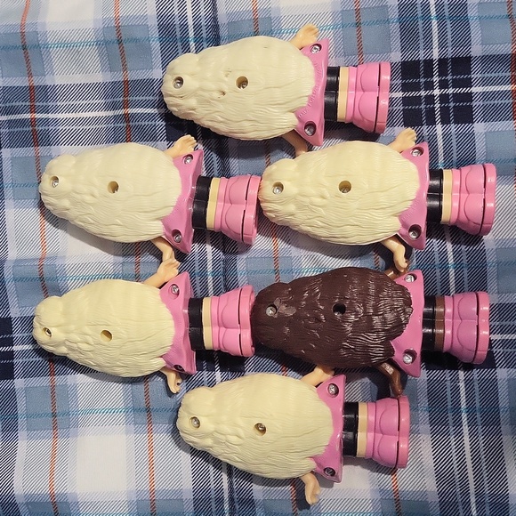 6 Secret Sally McDonald's happy meal dolls 1993 lot play toys pink Mattel bundle - Picture 3 of 4